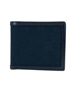 Gucci Wallet Bifold Compact Billfold Coin Purse Logo